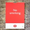 No Smirking Red