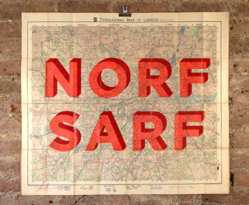 Norf Sarf - Vintage Maps