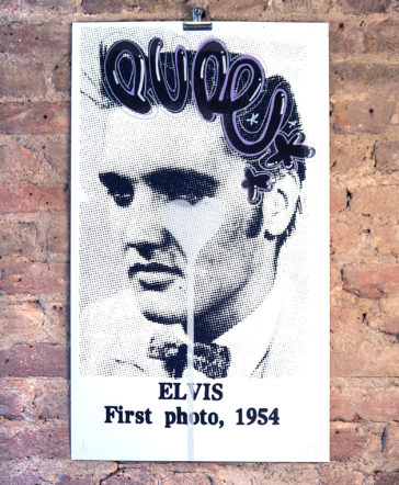 Elvis First Photo - Hand Finished 5