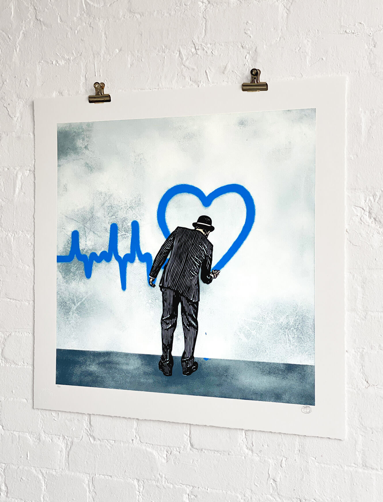 Love Goes On - Blue - Artist Proof - Image 2