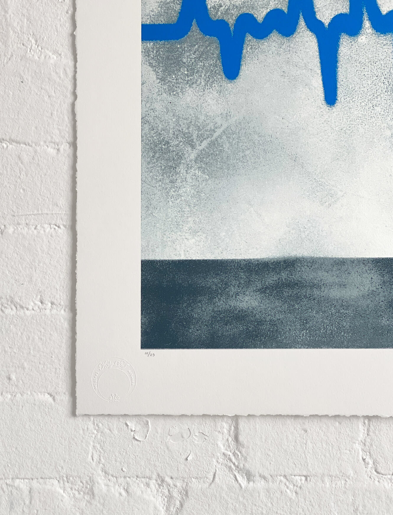 Love Goes On - Blue - Artist Proof - Image 4