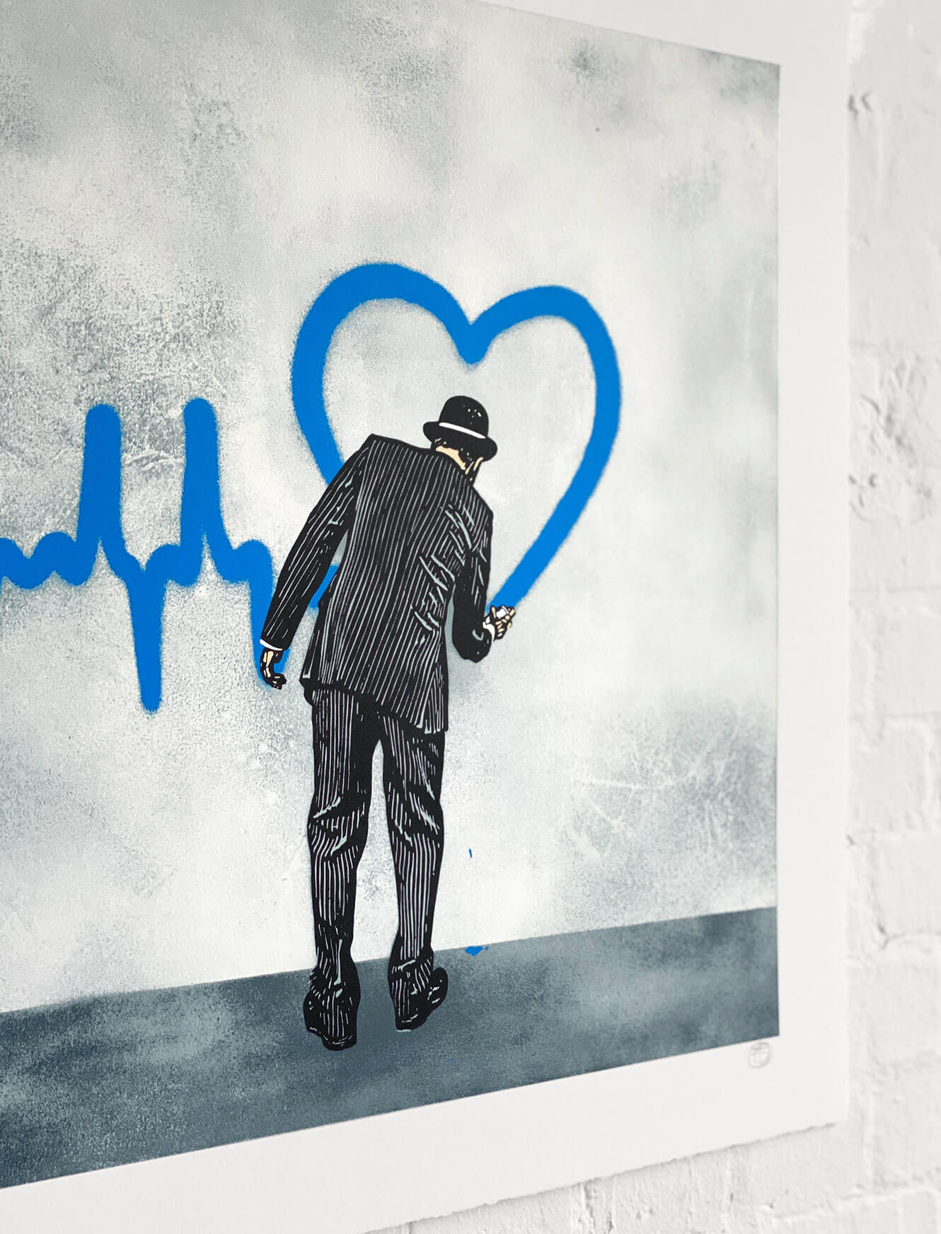 Love Goes On - Blue - Artist Proof - Image 3