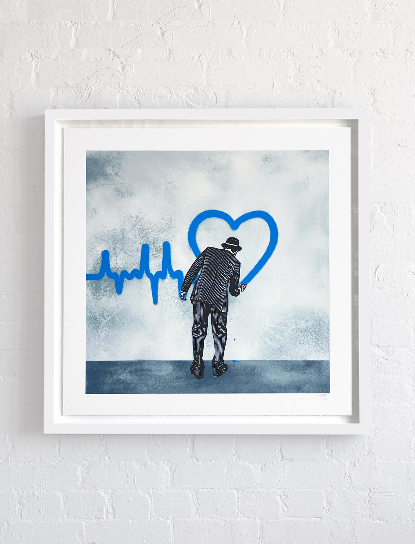 Love Goes On - Blue - Artist Proof