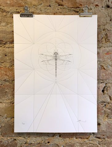 Emperor Dragonfly Prism [Silver & Clear Foil]