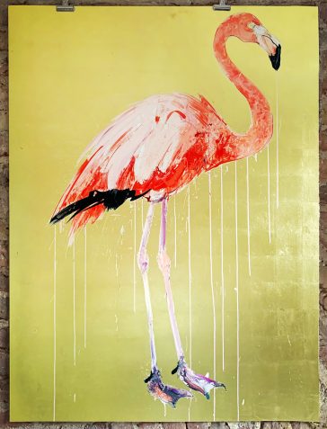 Flamingo II - 2019 [Gold Leaf]