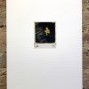 Twist The Light - Mounted Polaroid with Platinum and Gold Leaf - Image 2