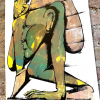 Going Ahead - Hand-Finished - Green and Yellow - Image 2