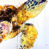 Sea Turtle XXL - Hand-Finished with 24ct Gold Leaf - Image 2