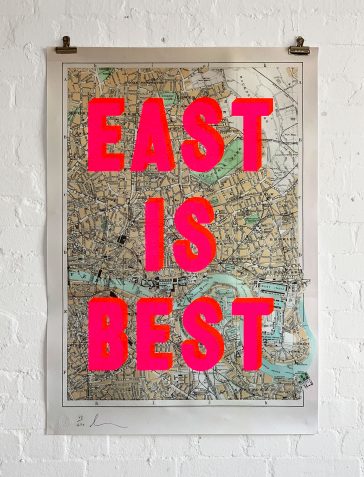 East Is Best - Red Pink