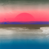 Neon Moonrise