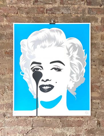 Marilyn Classic - Blue & Silver