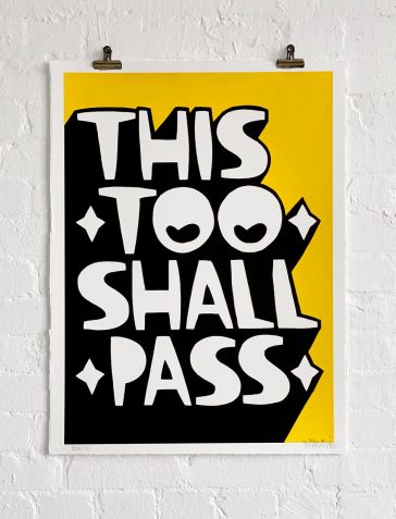 This Too Shall Pass - Yellow