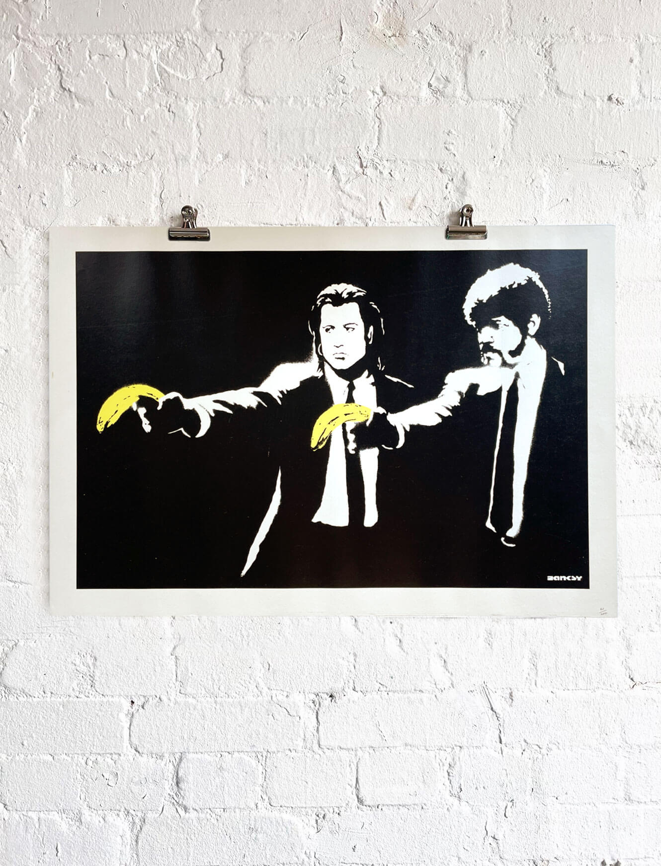 Pulp Fiction by Banksy Nelly Duff