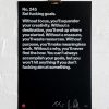 Set Goals - Black