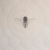 Honey Bee Prism - Clear Star, Gold Circle and Clear Hexagon