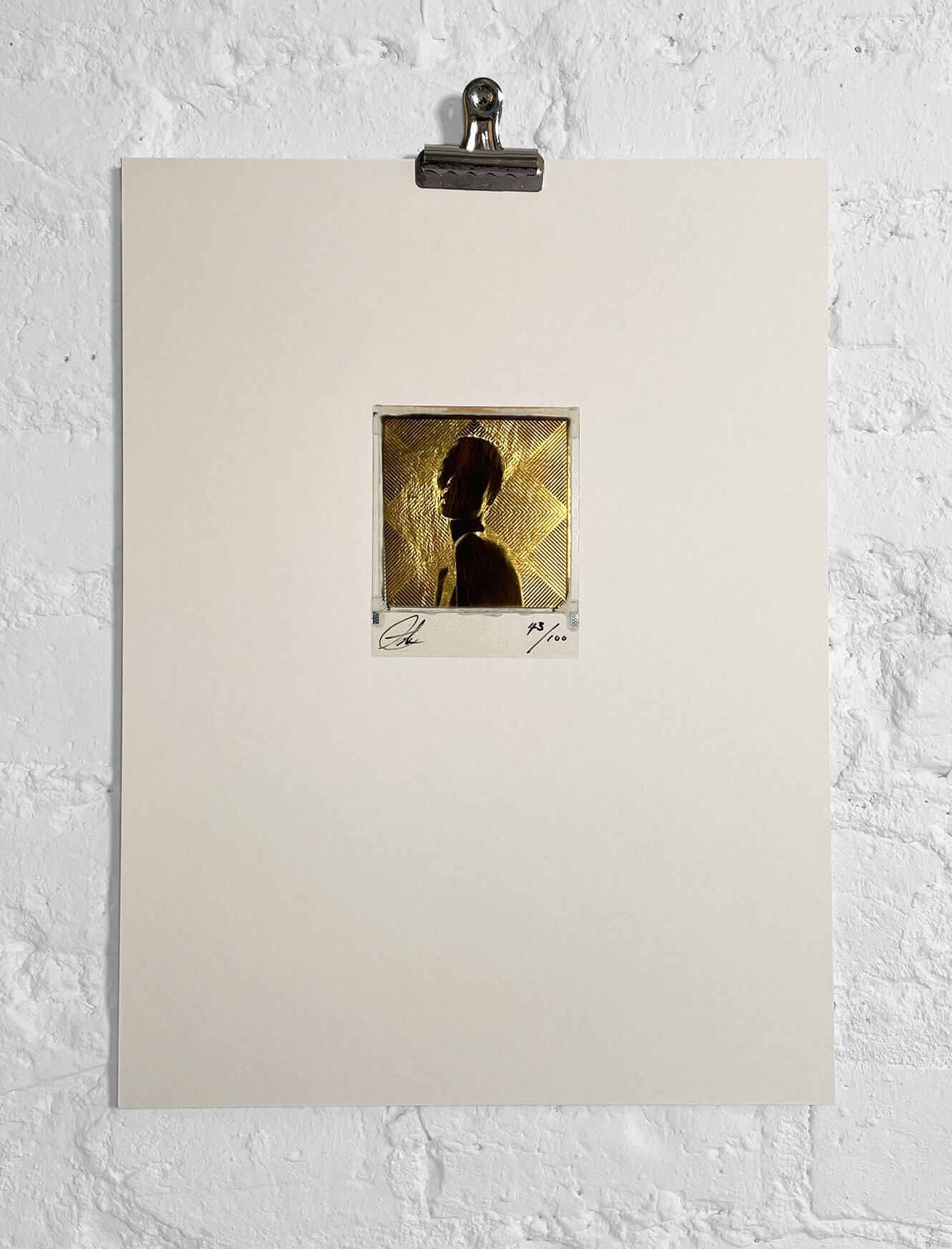 Reflecting Prisms Polaroid - 24ct Gold - Image 2