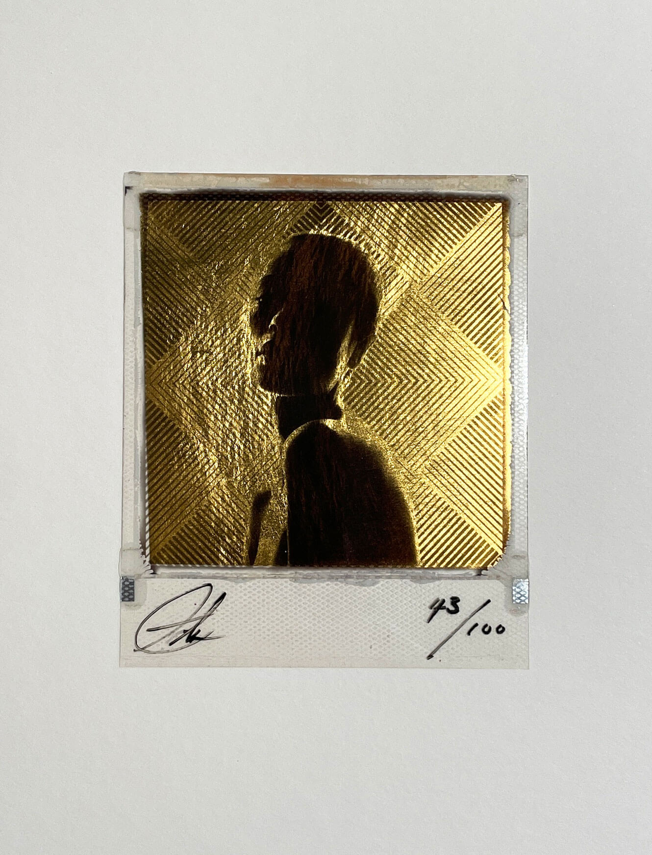 Reflecting Prisms Polaroid - 24ct Gold
