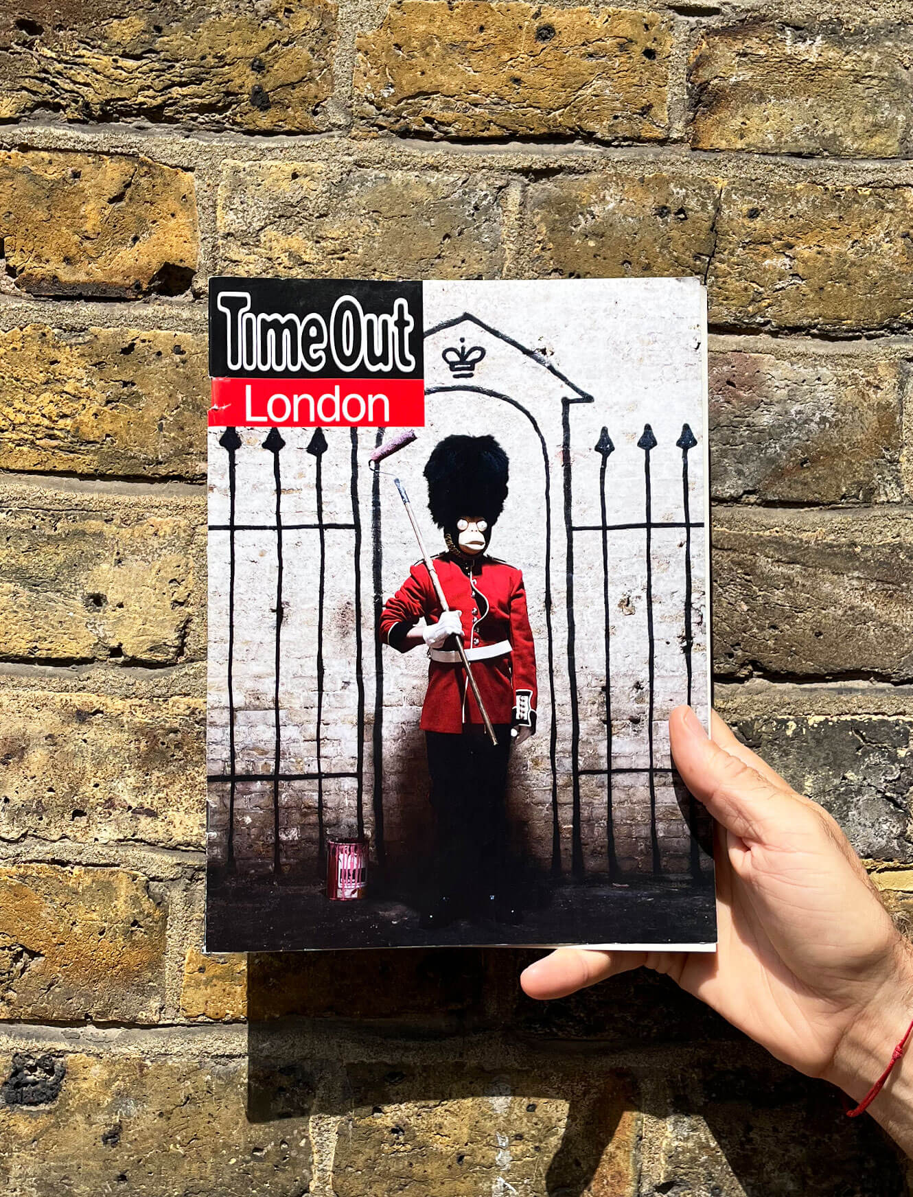 Banksy Time Out Cover Magazine 2010