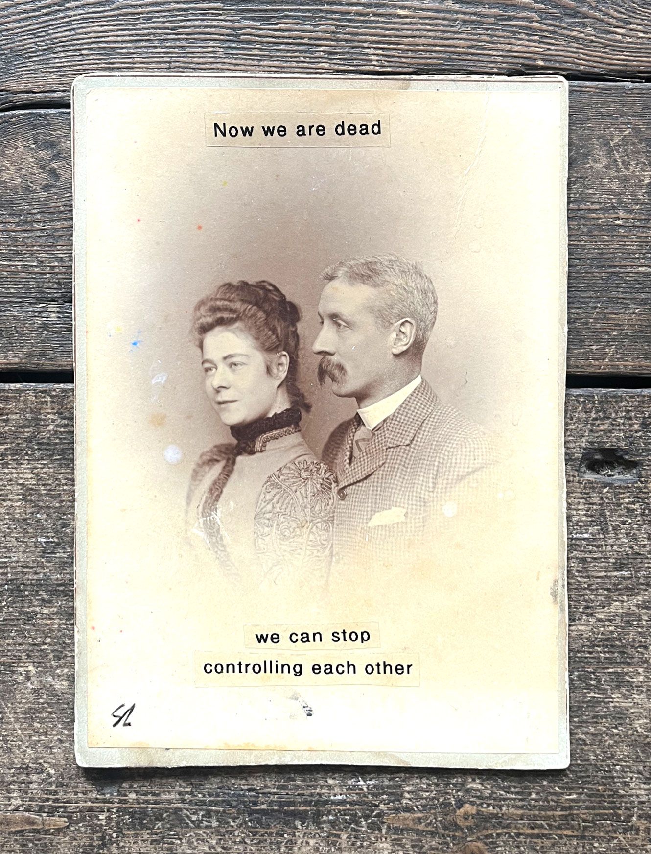 Now That I am Dead We Can Stop Controlling Each Other