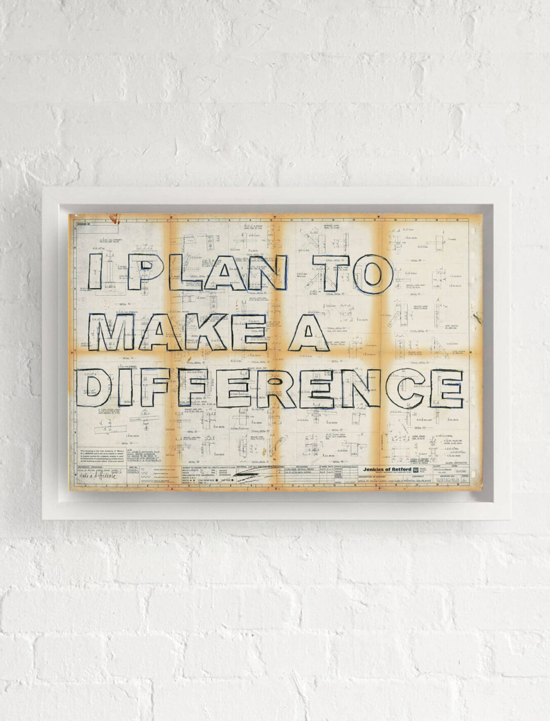 I Plan To Make A Difference
