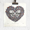 What Will Survive Of Us Is Love - Purple Artist's Proof