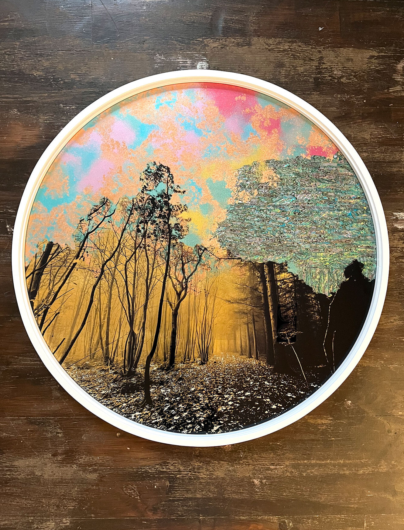 Illusion of Time - perspex disc