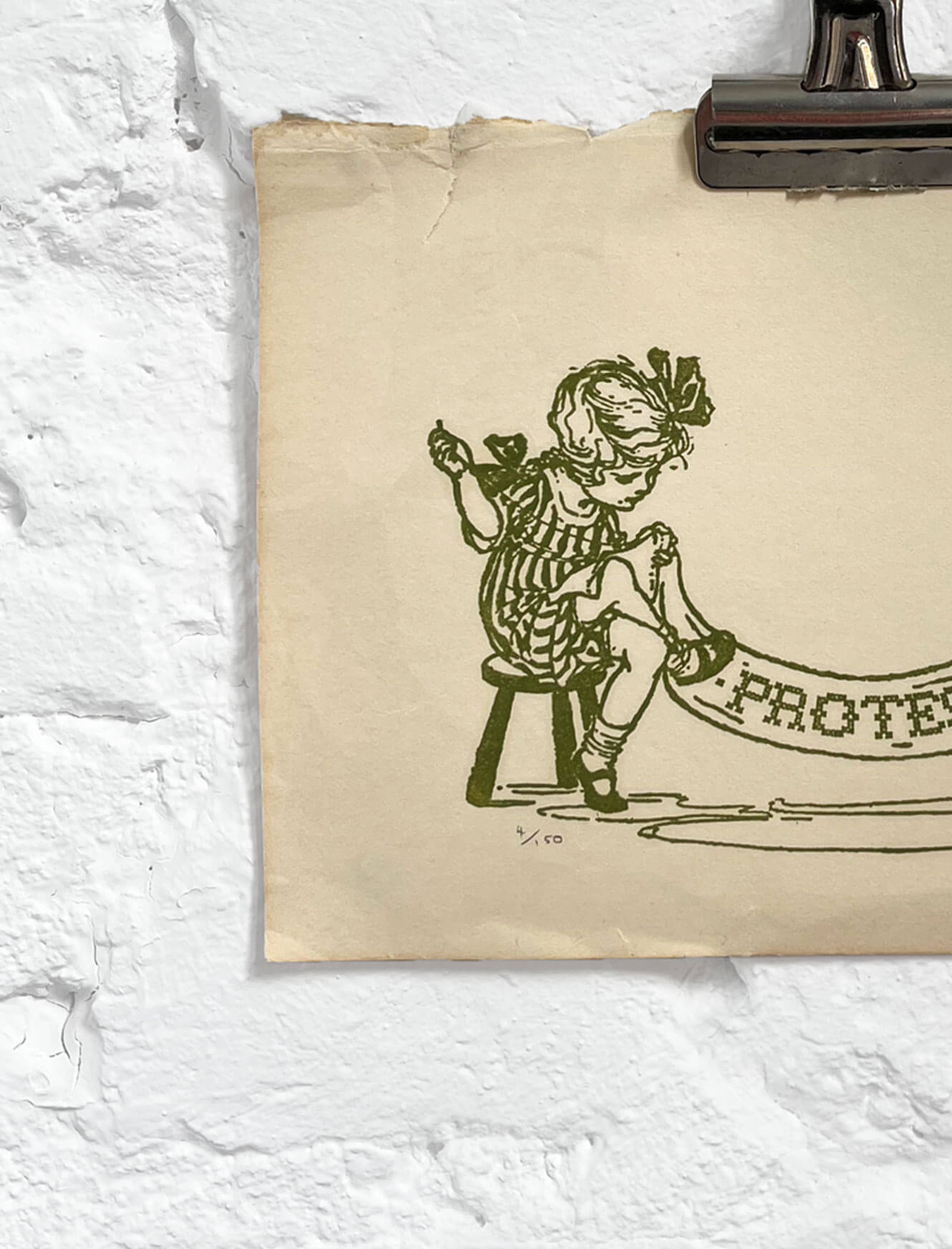 Cross Stitches - green - Image 2