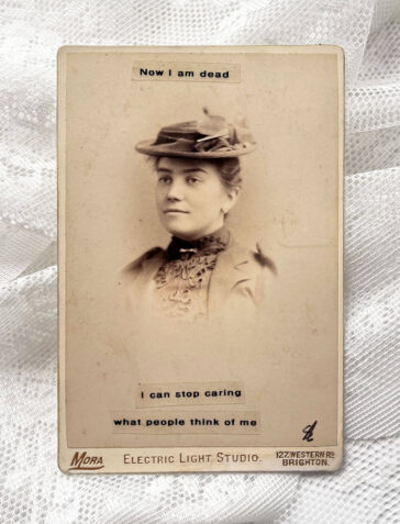 Now That I Am Dead I Can Stop Caring What People Think of Me