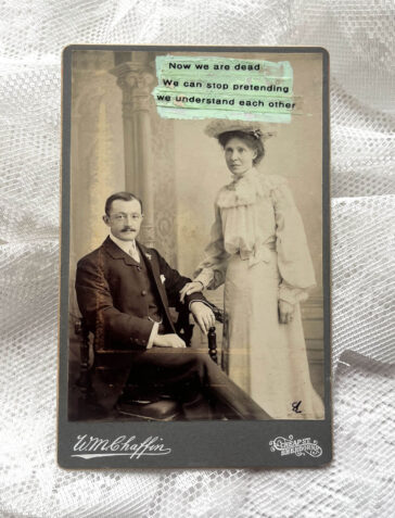 Now That We Are Dead We Can Stop Pretending We Understand Each Other