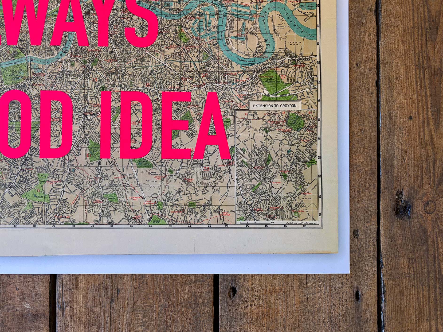 London Is Always A Good Idea - Pink - Image 5