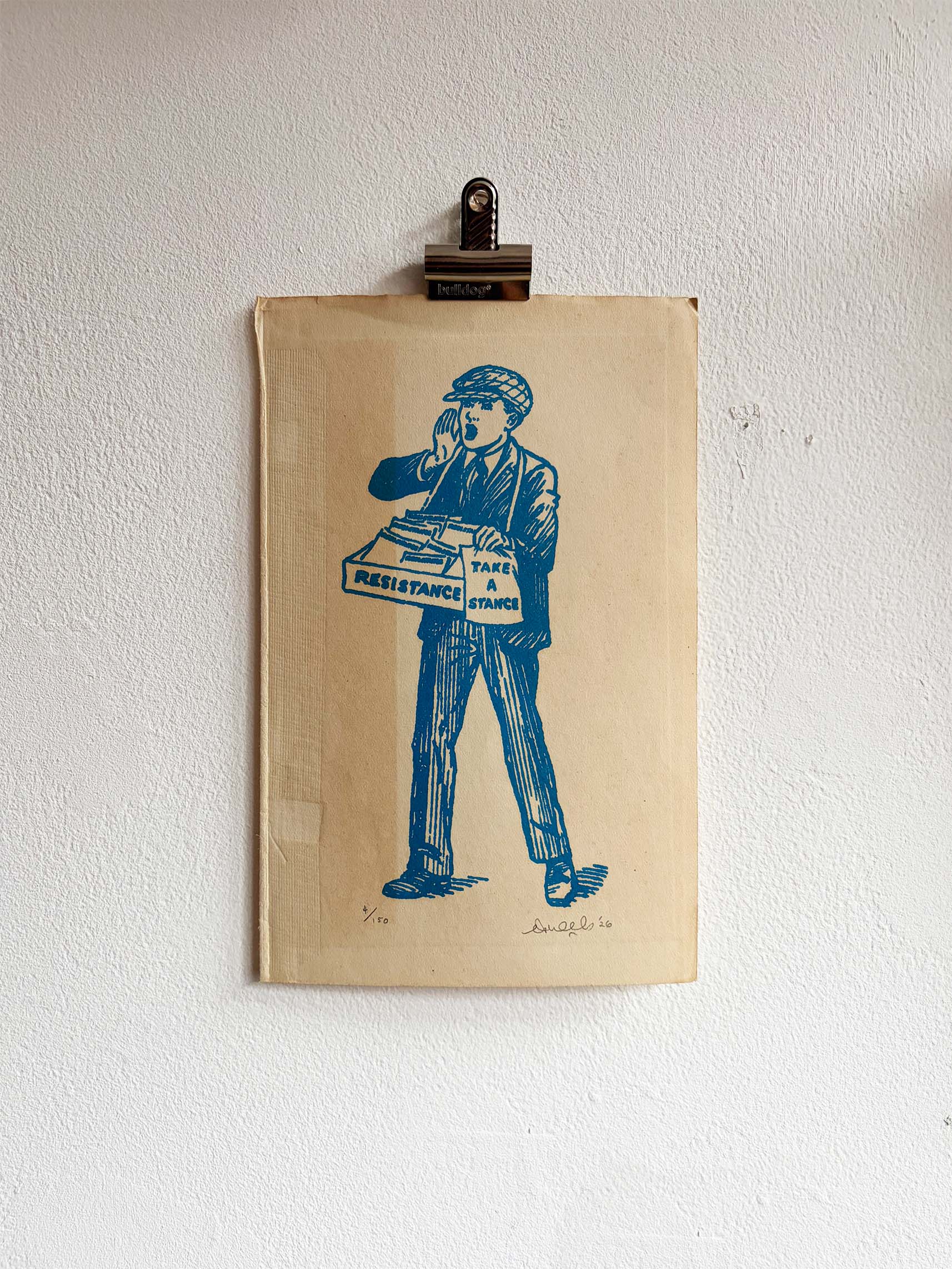 Take A Stance - Blue